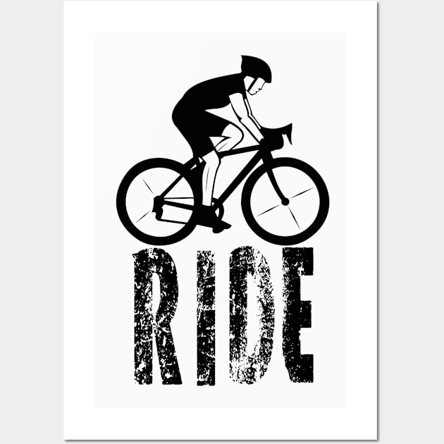 Ride Cycling/Biking Wall Art by Wine4ndMilk